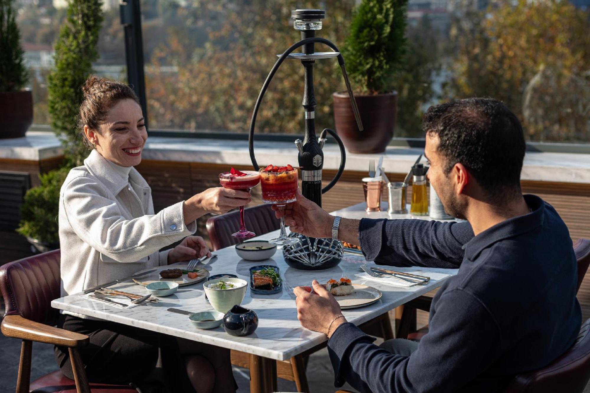 Stayso The House Hotel اسطنبول المظهر الخارجي الصورة Hookah in a restaurant